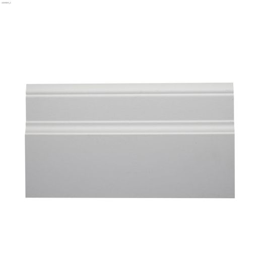 5-1/2" x 5/8" x 8' Primed MDF Step Baseboard Moulding