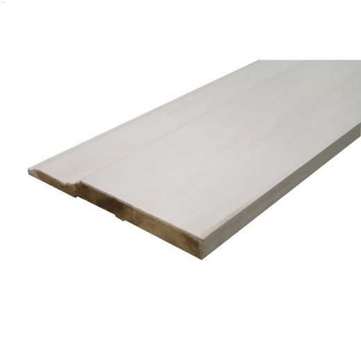 8' Finger Jointed Poplar 2-Step Baseboard Moulding