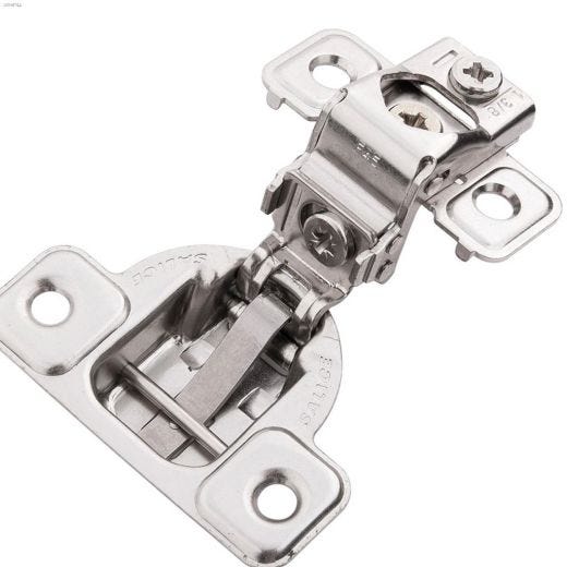 Bright Nickel Steel Face Frame Hinge