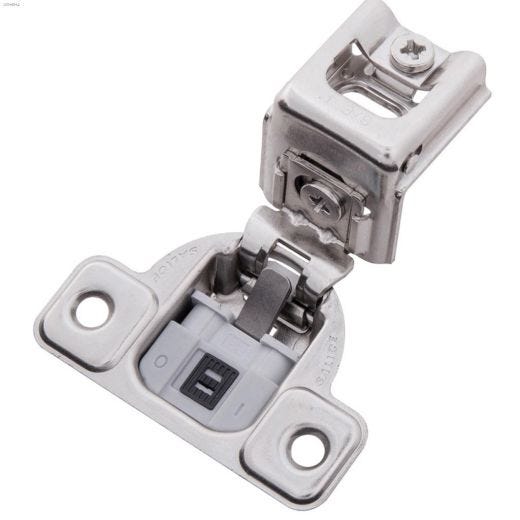 Bright Nickel Soft Close Face Frame Hinge