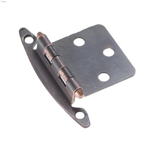 2-3\/4\" x 1-13\/16\" Vintage Bronze Steel Flush Mount Hinge