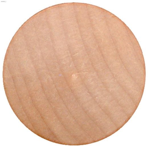 1-1\/4\" Unfinished Wood Natural Woodcraft Door Knob-2\/Pack