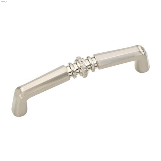 3\" Satin Nickel Ravel Door Pull