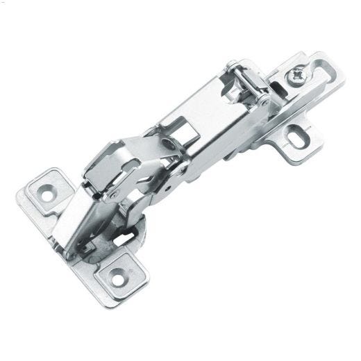 Bright Nickel Steel Eruo Full Overlay Hinge