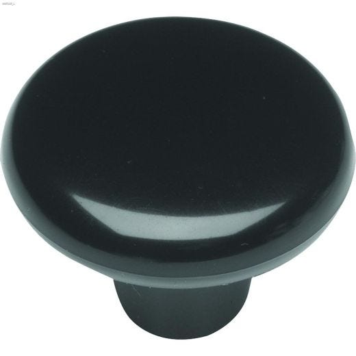 1-1\/2\" Black Midway Door Knob