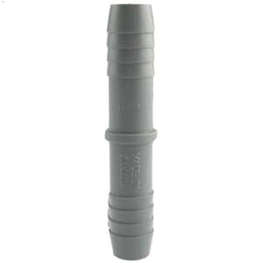 1-1\/2\" Insert End Gray Polyethylene Hose Coupling
