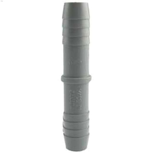 1-1\/4\" Insert End Gray Polyethylene Hose Coupling