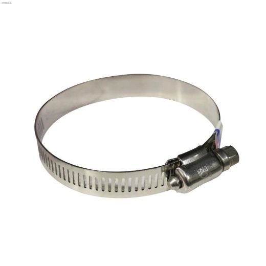 13\/16 - 1-1\/2\" Galvanized 300 Stainless Steel Hose Clamp