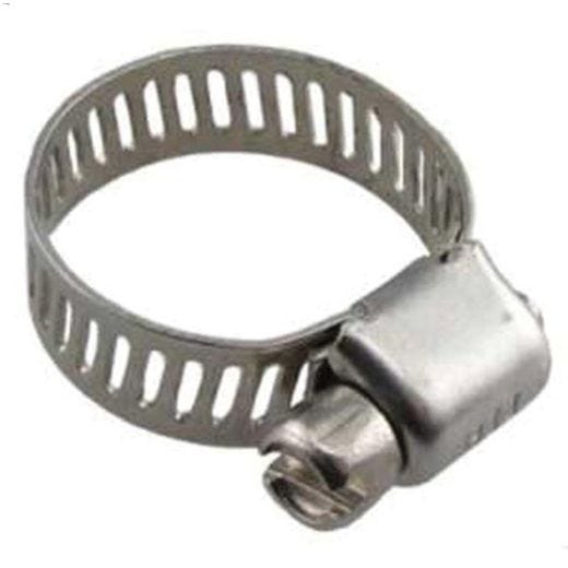 7\/16 - 25\/32\" Galvanized 300 Stainless Steel Hose Clamp