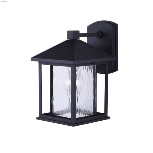 West (1) Lamp A 100 Watt Black Outdoor Light
