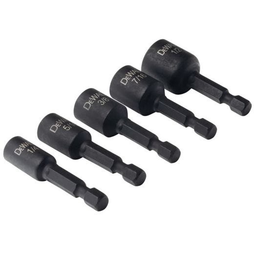 IMPACT READY 1-7/8" Steel Nut Driver Set-5/Pack