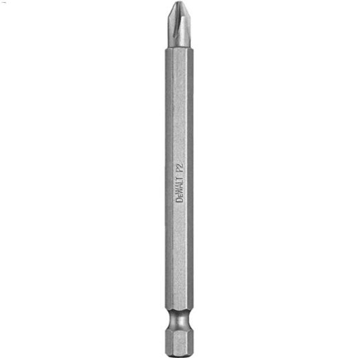 3-1/2" #2 Phillips Steel Black Oxide Power Bit