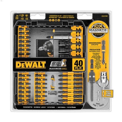 Dewalt 40 Piece Impact-Ready Screwdriver Set