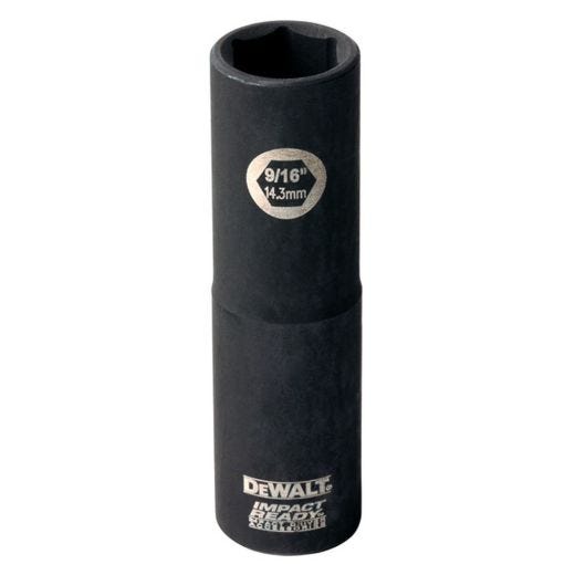 Impact Ready 9/16" x 1/2" Deep Drive Socket