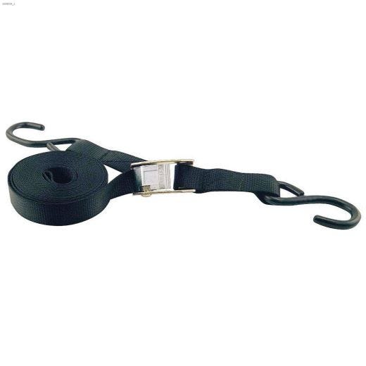 15' x 1" Black Cam Buckle Strap