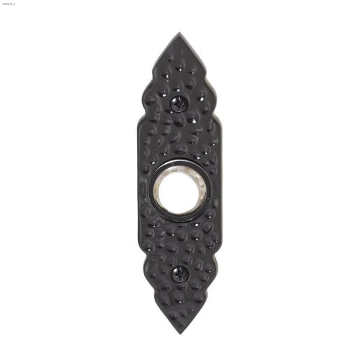 Black Wrought Iron Wired Illuminated Push Button