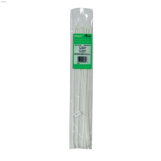 14-1/2" x 0.19" Natural Cable Tie-10/Pack