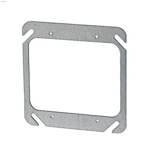TradeSelect 4" x 4" 1 Gang Metal Square Cover