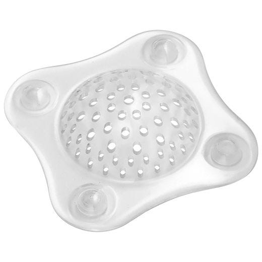 4" x 4" x 1" Clear Drain Protector