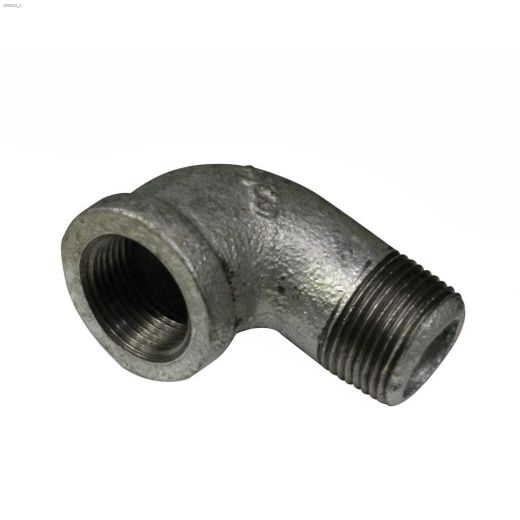 3/4" Galvanized Malleable Iron 90 Degree Street Elbow