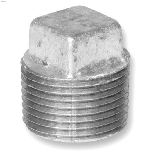 1/4" Galvanized Malleable Iron Plug