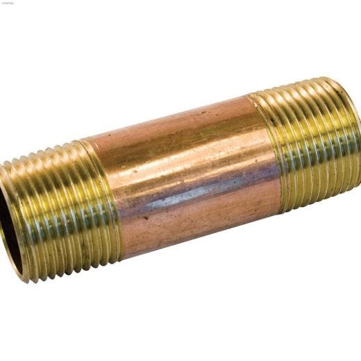 1\/4\" x 4\" Thread Bronze Pipe Nipple