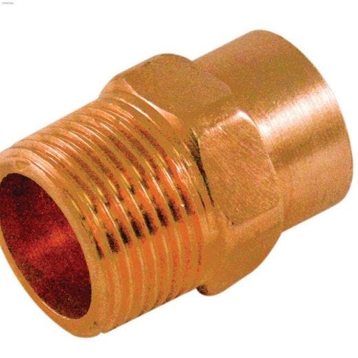 1\/2 x 3\/8 C x M Copper Male Adapter