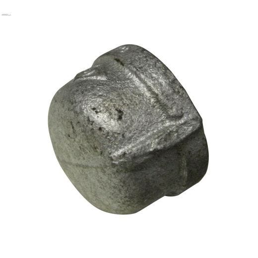 2\" Galvanized Malleable Iron Cap