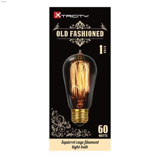 S Type 60W Smoked Old Fashioned Bulb