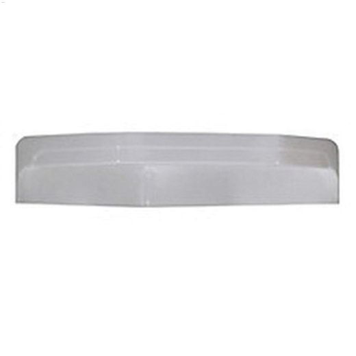 39-1\/2\" x 39-1\/2\" x 10-3\/4\" x 1\/8\" High-Gloss\/White Roof Cap