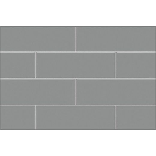 60"x30"x60" Trousse murale baignoire gris cendre Metro Utile