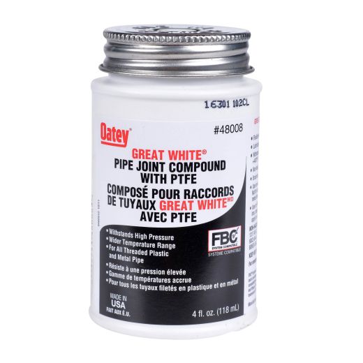 118 mL White Pipe Joint Compound With PTFE