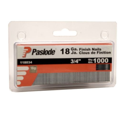 Paslode 3/4" 18 Gauge Galvanized Brad Nail -1000/Box