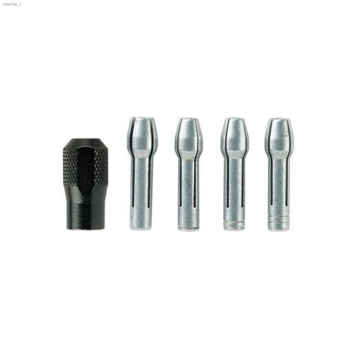 Steel DimGray 4 Piece Quick Change Collet Nut Set