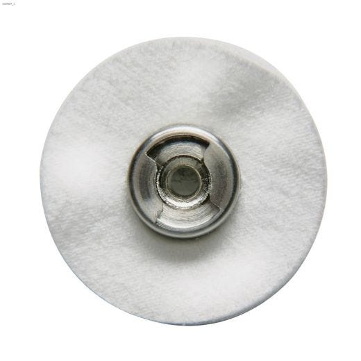 EZ-Lock\u2122 1\" Metal Yellow Cloth Polishing Wheel