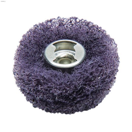 2" x 1/2" 320 Grit Purple Finishing Abrasive Buff-2/Pack