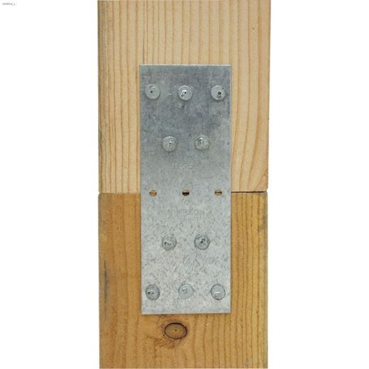 5\" x 1-13\/16\" Galvanized Steel Tie Plate