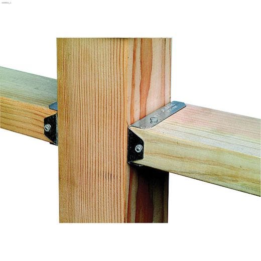 Z-Max 4" x 2" G90 Zinc Steel Fence Bracket
