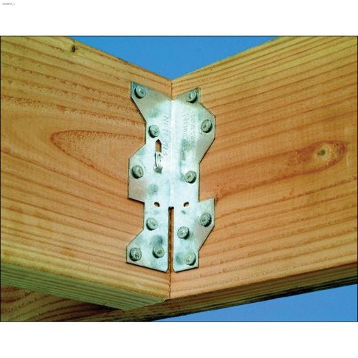 Z-Max\u00ae 4-1\/2\" x 1-7\/16\" G90 Zinc Framing Angle Anchor