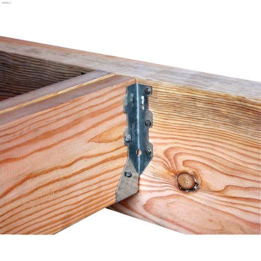 Z-Max\u00ae 8\" x 2\" Galvanized Double Joist Hanger