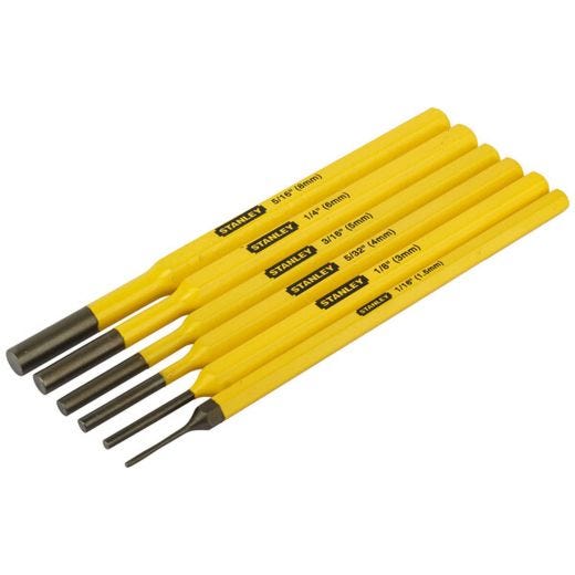 Ensemble de Poinçons et de Ciseaux à Froid, 12 Morceaux