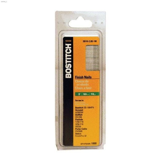 2\" 16 Gauge Straight Finishing Nail -2500\/Pack