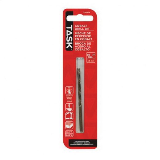 9/64" Cobalt Split Point Drill Bit