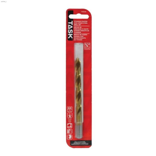 3/8" Titanium Coated Split Point Drill Bit