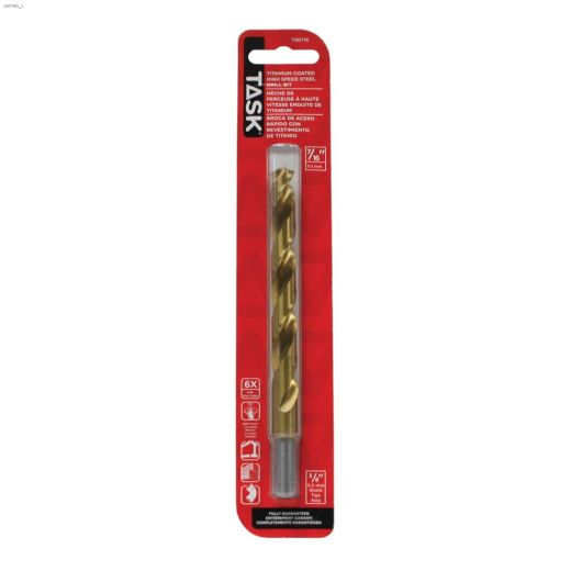 7/16" Titanium Coated Split Point Drill Bit