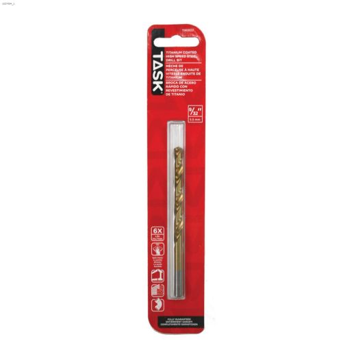 9/32" Titanium Coated Split Point Drill Bit