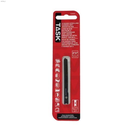 2 3/4" Tungsten Carbide U Shank Jig Saw Blade