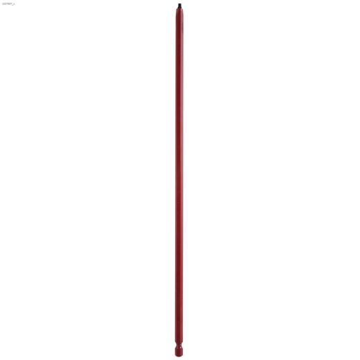 12\" #2 Tool Steel Tip Red 2 Piece Screwdriver Bit-Bulk