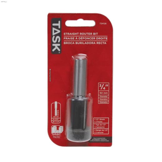 3/4" Tungsten Carbide Straight Router Bit