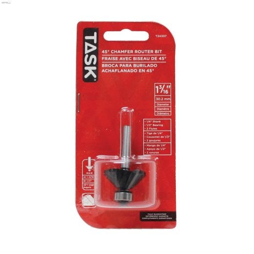 1-3/16" x 1/4" Tungsten Carbide Router Bit